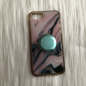 PINK AND TEAL MARBLE SONIX iPhone 8 case